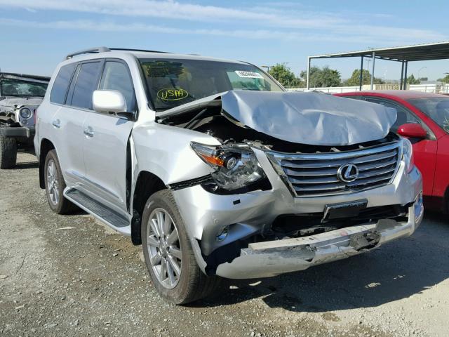 JTJHY7AX4B4072232 - 2011 LEXUS LX 570 SILVER photo 1