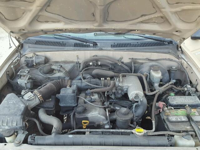 5TENL42NX3Z232493 - 2003 TOYOTA TACOMA TAN photo 7