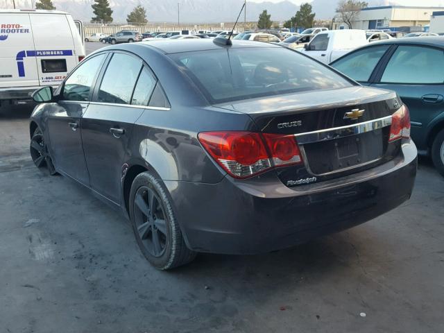 1G1PE5SB0F7298389 - 2015 CHEVROLET CRUZE LT CHARCOAL photo 3