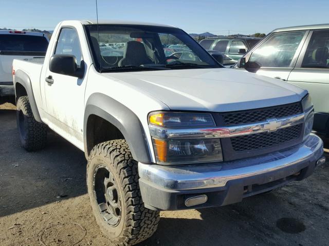 1GCDT146X68275186 - 2006 CHEVROLET COLORADO WHITE photo 1