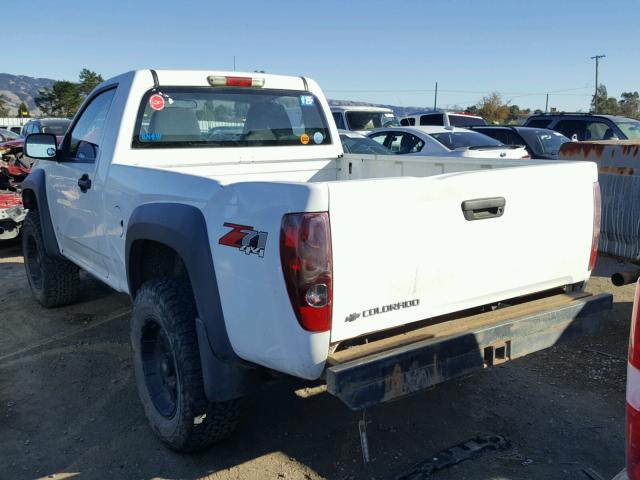 1GCDT146X68275186 - 2006 CHEVROLET COLORADO WHITE photo 3