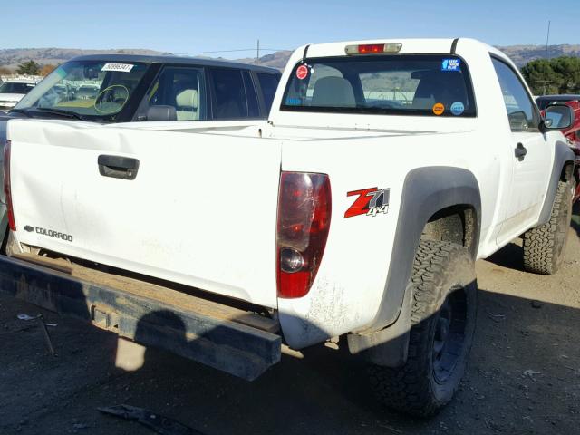 1GCDT146X68275186 - 2006 CHEVROLET COLORADO WHITE photo 4