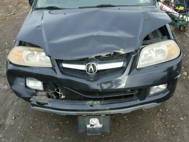 2HNYD18804H511632 - 2004 ACURA MDX TOURIN BLACK photo 7