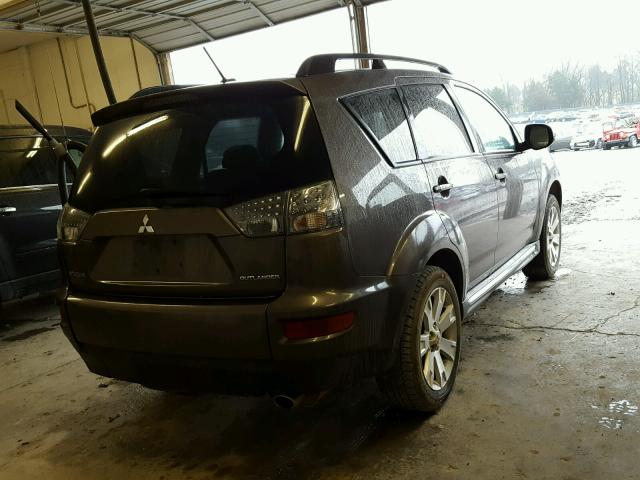 JA4AS3AWXAZ003370 - 2010 MITSUBISHI OUTLANDER BROWN photo 4