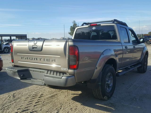 1N6ED29X03C416572 - 2003 NISSAN FRONTIER C SILVER photo 4