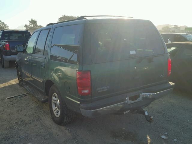 1FMRU1761XLB56547 - 1999 FORD EXPEDITION GREEN photo 3