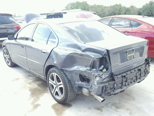 YV1RS547162557125 - 2006 VOLVO S60 T5 CHARCOAL photo 3