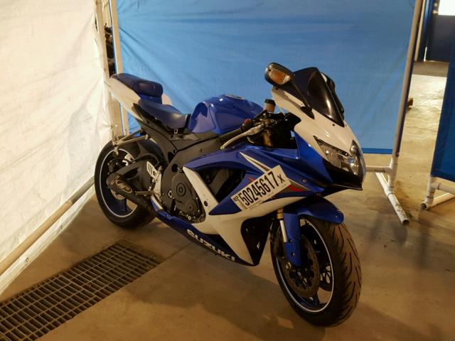 JS1GN7EA682112628 - 2008 SUZUKI GSX-R600 TWO TONE photo 1