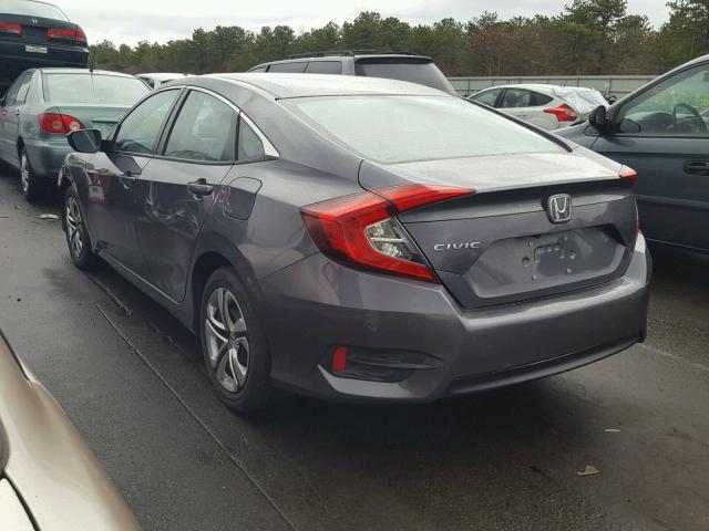 2HGFC2F50GH535272 - 2016 HONDA CIVIC LX GRAY photo 3