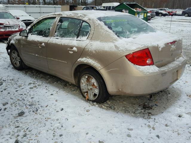 1G1AL58F467670497 - 2006 CHEVROLET COBALT LT GOLD photo 3