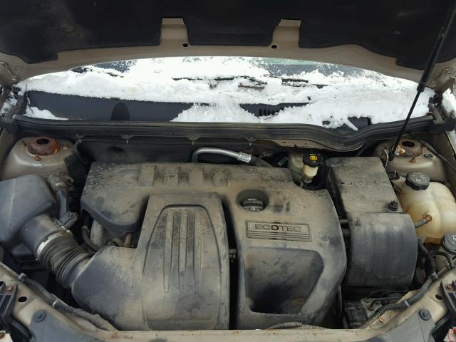 1G1AL58F467670497 - 2006 CHEVROLET COBALT LT GOLD photo 7