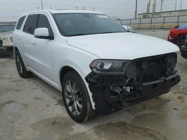 1C4RDHDGXFC146785 - 2015 DODGE DURANGO LI WHITE photo 1