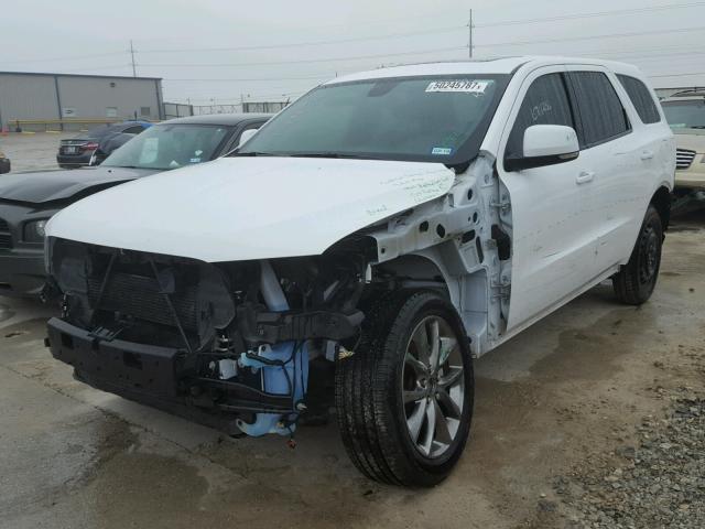 1C4RDHDGXFC146785 - 2015 DODGE DURANGO LI WHITE photo 2