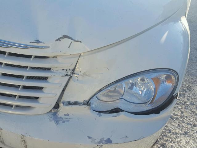 3A8FY48B18T202709 - 2008 CHRYSLER PT CRUISER WHITE photo 9