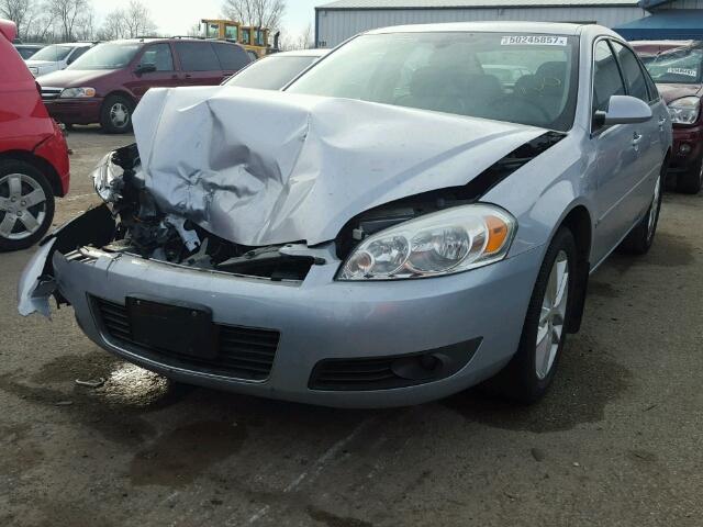 2G1WC581469316536 - 2006 CHEVROLET IMPALA LT SILVER photo 2