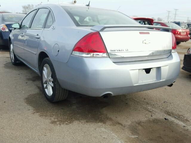 2G1WC581469316536 - 2006 CHEVROLET IMPALA LT SILVER photo 3