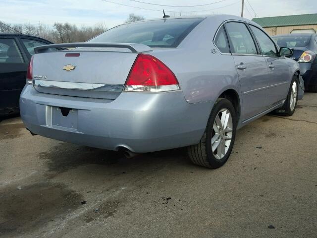 2G1WC581469316536 - 2006 CHEVROLET IMPALA LT SILVER photo 4