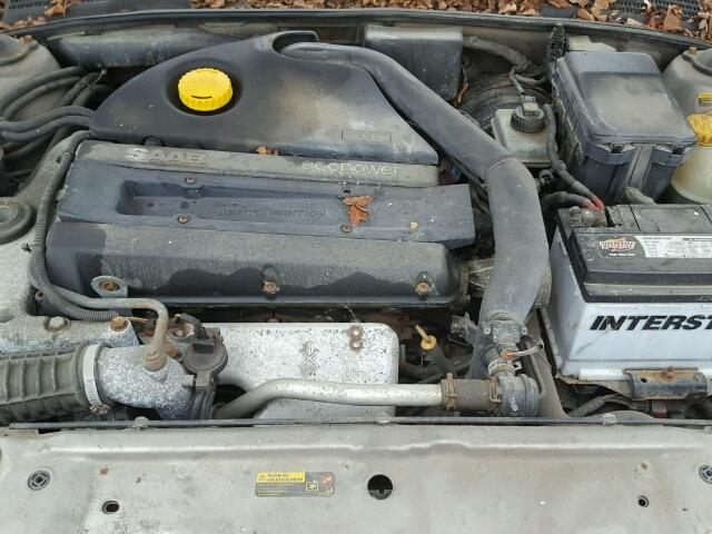 YS3ED48E913052513 - 2001 SAAB 9-5 GRAY photo 7