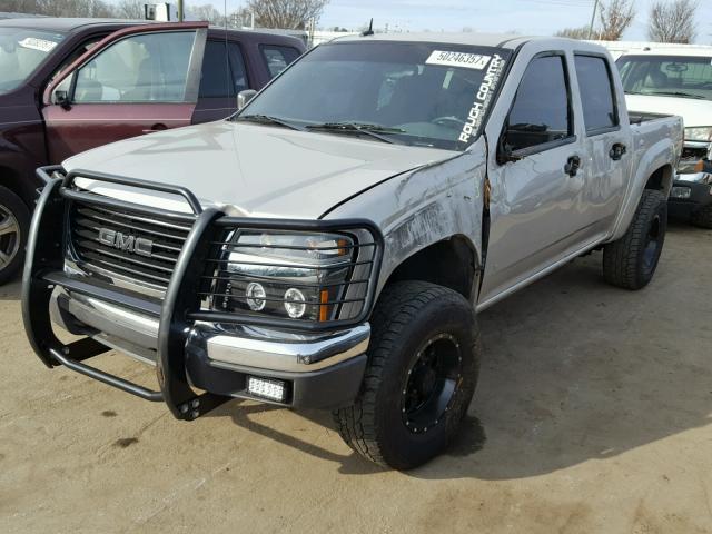 1GTDS136468266357 - 2006 GMC CANYON SILVER photo 2