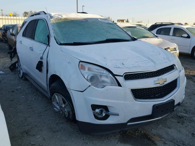 2CNFLGE58B6246962 - 2011 CHEVROLET EQUINOX LT WHITE photo 1