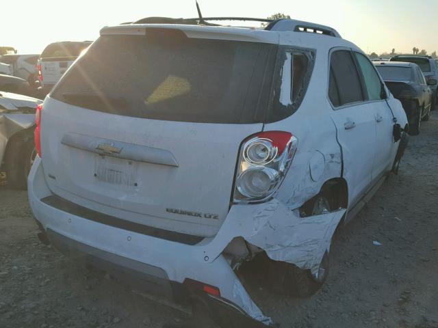 2CNFLGE58B6246962 - 2011 CHEVROLET EQUINOX LT WHITE photo 4