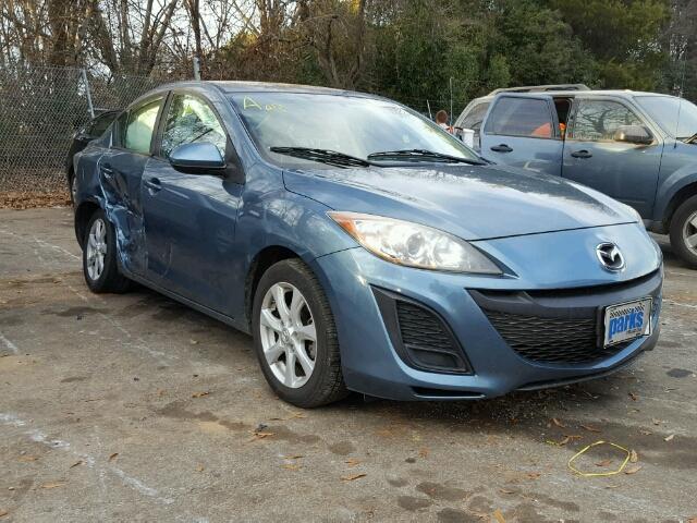 JM1BL1VF1B1360720 - 2011 MAZDA 3 I BLUE photo 1