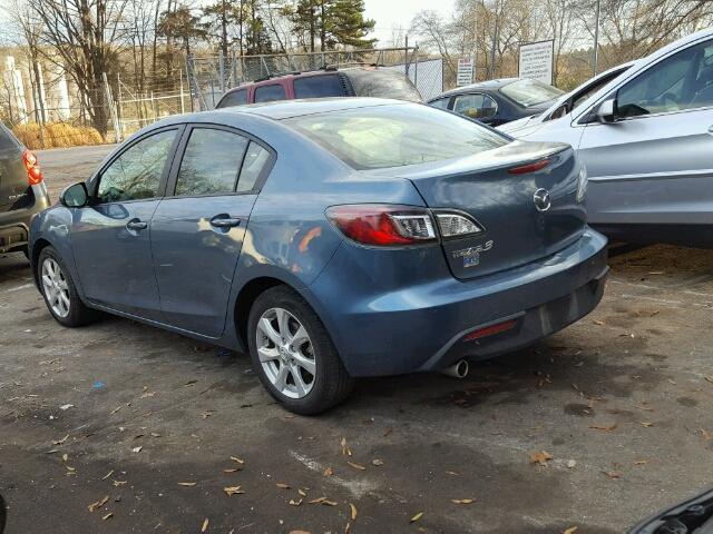 JM1BL1VF1B1360720 - 2011 MAZDA 3 I BLUE photo 3