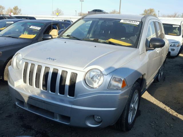 1J4NT4FB3AD601887 - 2010 JEEP COMPASS SP SILVER photo 2