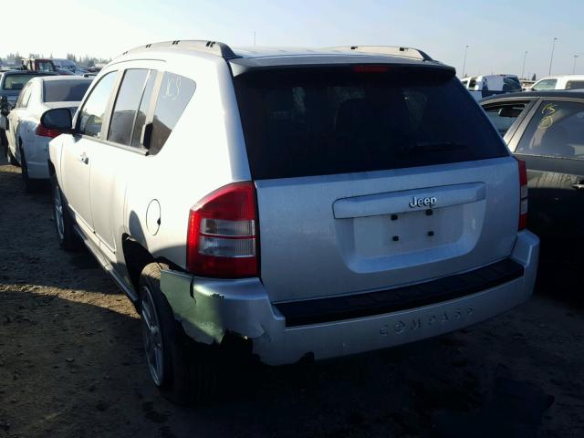 1J4NT4FB3AD601887 - 2010 JEEP COMPASS SP SILVER photo 3