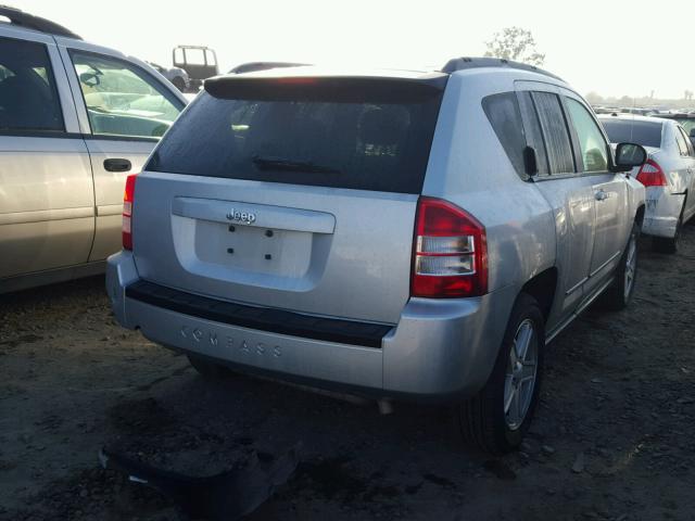 1J4NT4FB3AD601887 - 2010 JEEP COMPASS SP SILVER photo 4