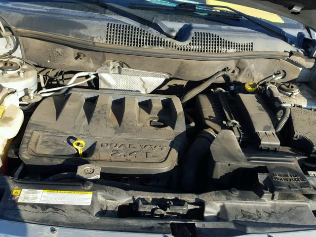 1J4NT4FB3AD601887 - 2010 JEEP COMPASS SP SILVER photo 7