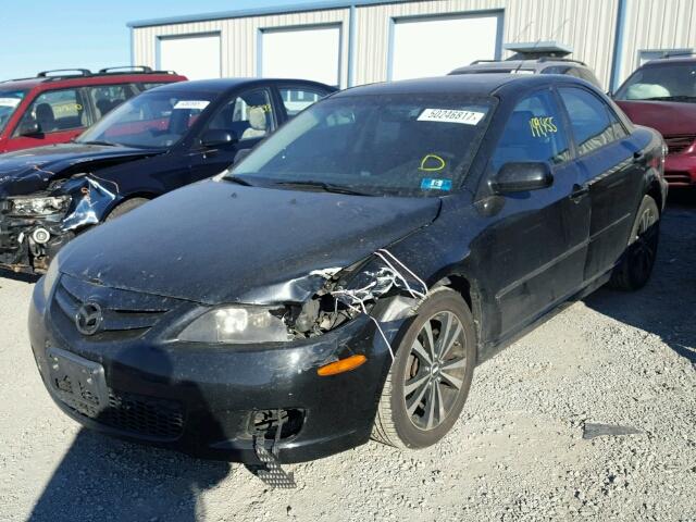 1YVHP80C885M05992 - 2008 MAZDA 6 I BLACK photo 2