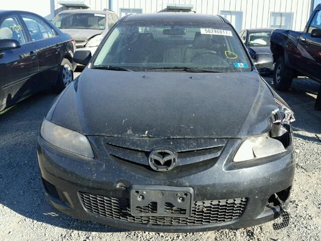 1YVHP80C885M05992 - 2008 MAZDA 6 I BLACK photo 9