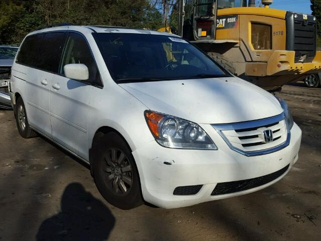 5FNRL3H76AB090940 - 2010 HONDA ODYSSEY EX WHITE photo 1