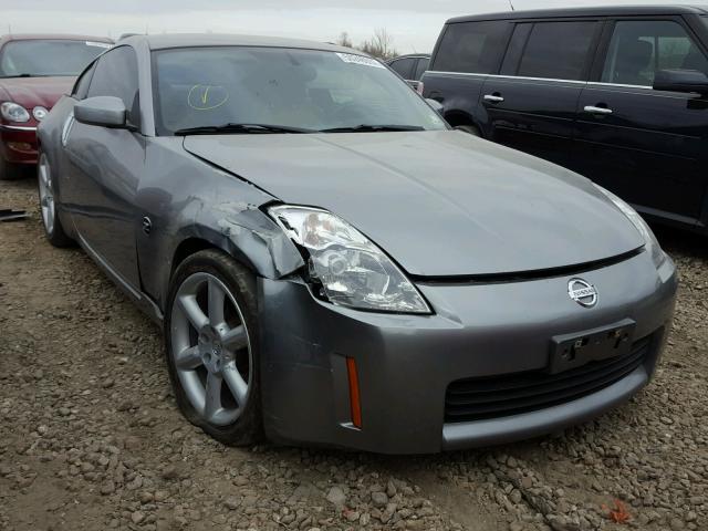 JN1AZ34E33T001165 - 2003 NISSAN 350Z COUPE GRAY photo 1