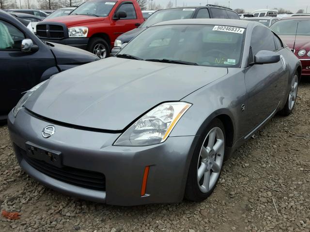 JN1AZ34E33T001165 - 2003 NISSAN 350Z COUPE GRAY photo 2