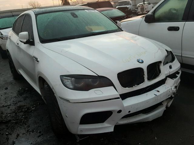 5YMGZ0C50BLK14104 - 2011 BMW X6 M WHITE photo 1