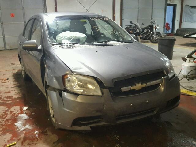 KL1TD566X8B083664 - 2008 CHEVROLET AVEO BASE SILVER photo 1