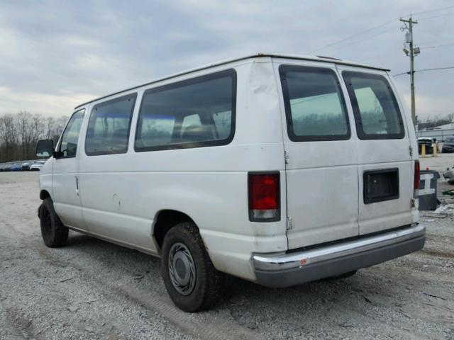 1FTEE14Y1SHA98599 - 1995 FORD ECONOLINE WHITE photo 3