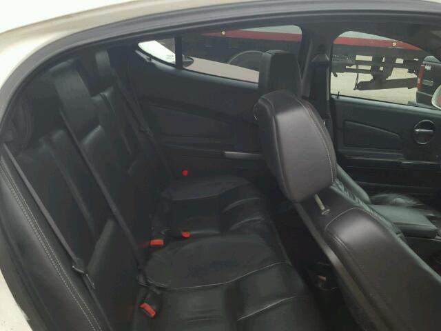 2G2WR554261236935 - 2006 PONTIAC GRAND PRIX Սպիտակ լուսանկար 6