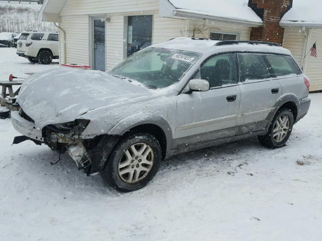 4S4BP61C577305636 - 2007 SUBARU LEGACY OUT SILVER photo 2