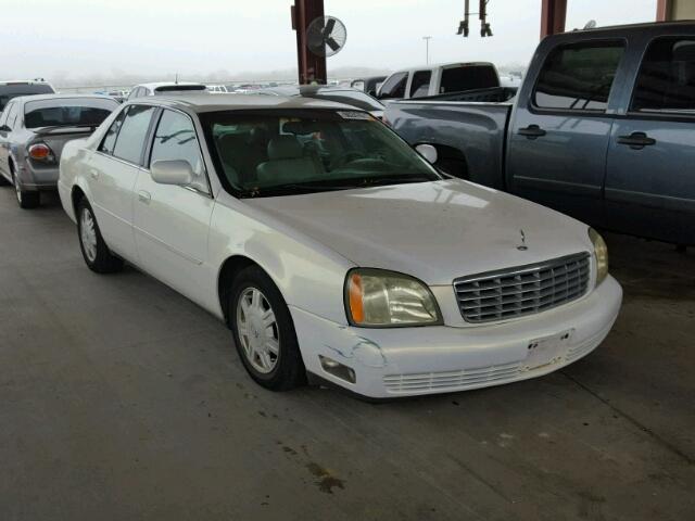 1G6KD54Y54U238471 - 2004 CADILLAC DEVILLE WHITE photo 1