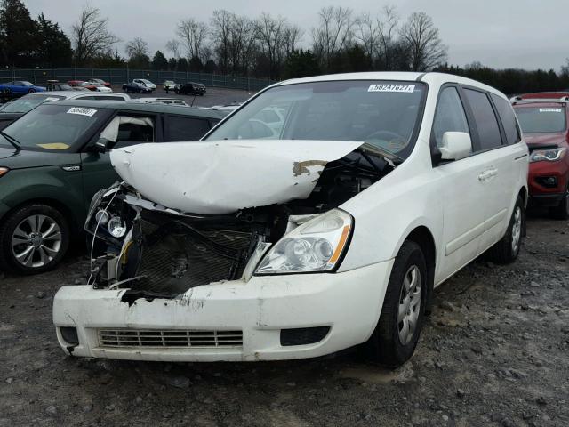 KNDMB233066052067 - 2006 KIA SEDONA EX WHITE photo 2