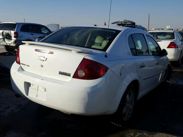 1G1AZ58F267700868 - 2006 CHEVROLET COBALT LTZ WHITE photo 4