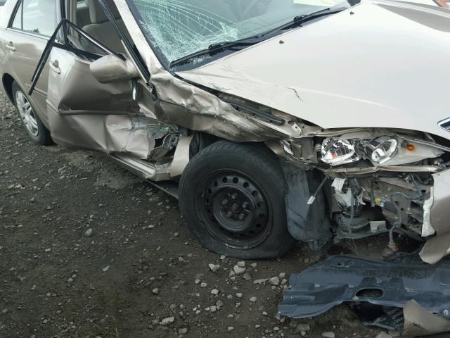 4T1BE30K06U659707 - 2006 TOYOTA CAMRY LE ბეჟი ფოტო 9