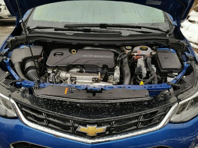 3G1BF6SM9HS535609 - 2017 CHEVROLET CRUZE PREM BLUE photo 7