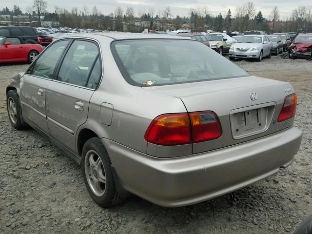 1HGEJ8640YL043387 - 2000 HONDA CIVIC EX 金色 照片 3