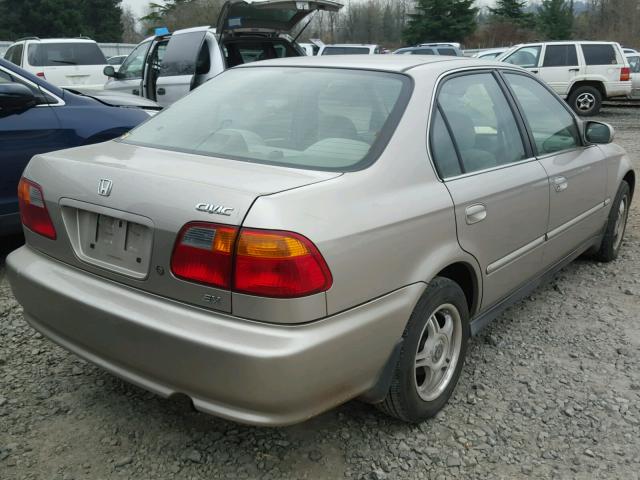 1HGEJ8640YL043387 - 2000 HONDA CIVIC EX 金色 照片 4
