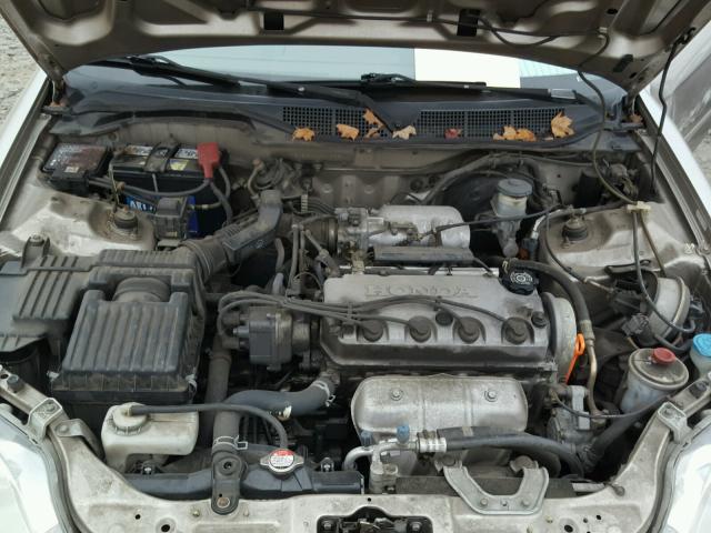 1HGEJ8640YL043387 - 2000 HONDA CIVIC EX 金色 照片 7