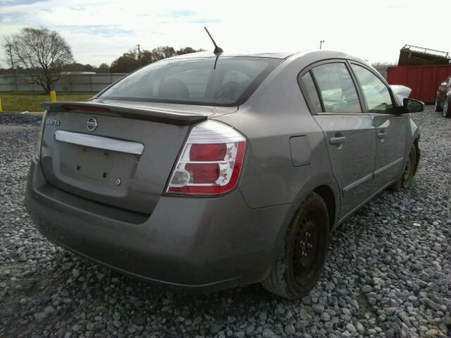 3N1AB6AP3CL713708 - 2012 NISSAN SENTRA 2.0 CHARCOAL photo 4